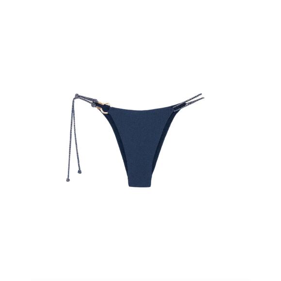 ViX Swim Firenze DIANE Detail Bikini Bottom - Blue Ocean - Minimal - Large - NWT - Picture 12 of 15